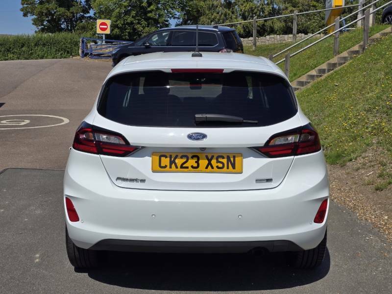 Ford Fiesta 1.0 Ecoboost Hbd Mhev 125 Titanium X - 2023 2 CK23XSN White #5