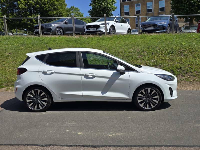 Ford Fiesta 1.0 Ecoboost Hbd Mhev 125 Titanium X - 2023 2 CK23XSN White #3