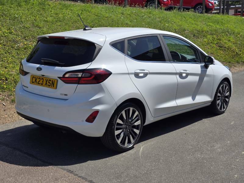 Ford Fiesta 1.0 Ecoboost Hbd Mhev 125 Titanium X - 2023 2 CK23XSN White #4