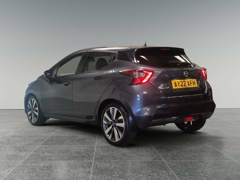 Nissan Micra 1.0 Ig-t 92 Tekna Cvt - 2022 22 AY22XFH Grey #4
