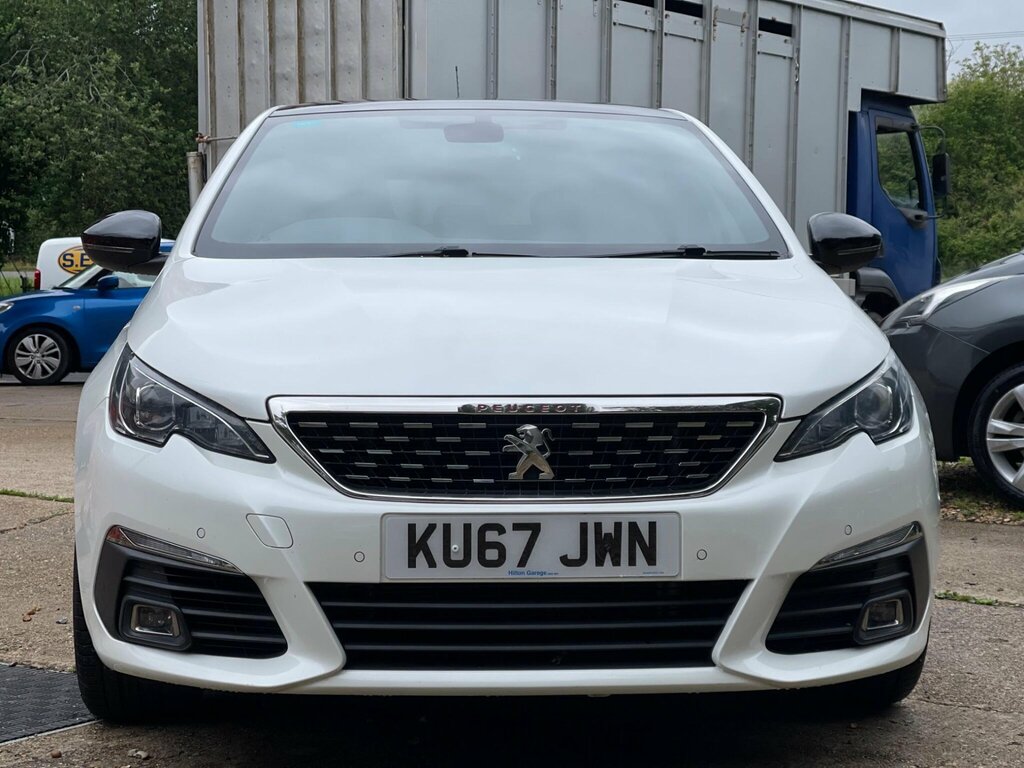 Peugeot 308 1.6 Bluehdi Gt Line Euro 6 Ss White #2