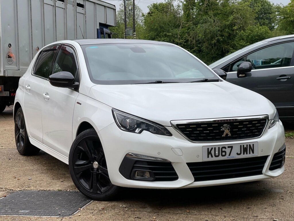 Peugeot 308 1.6 Bluehdi Gt Line Euro 6 Ss White