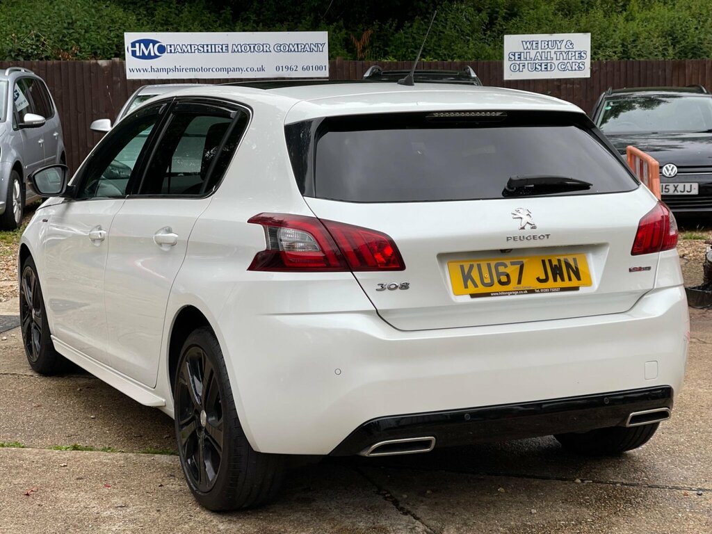 Peugeot 308 1.6 Bluehdi Gt Line Euro 6 Ss White #3