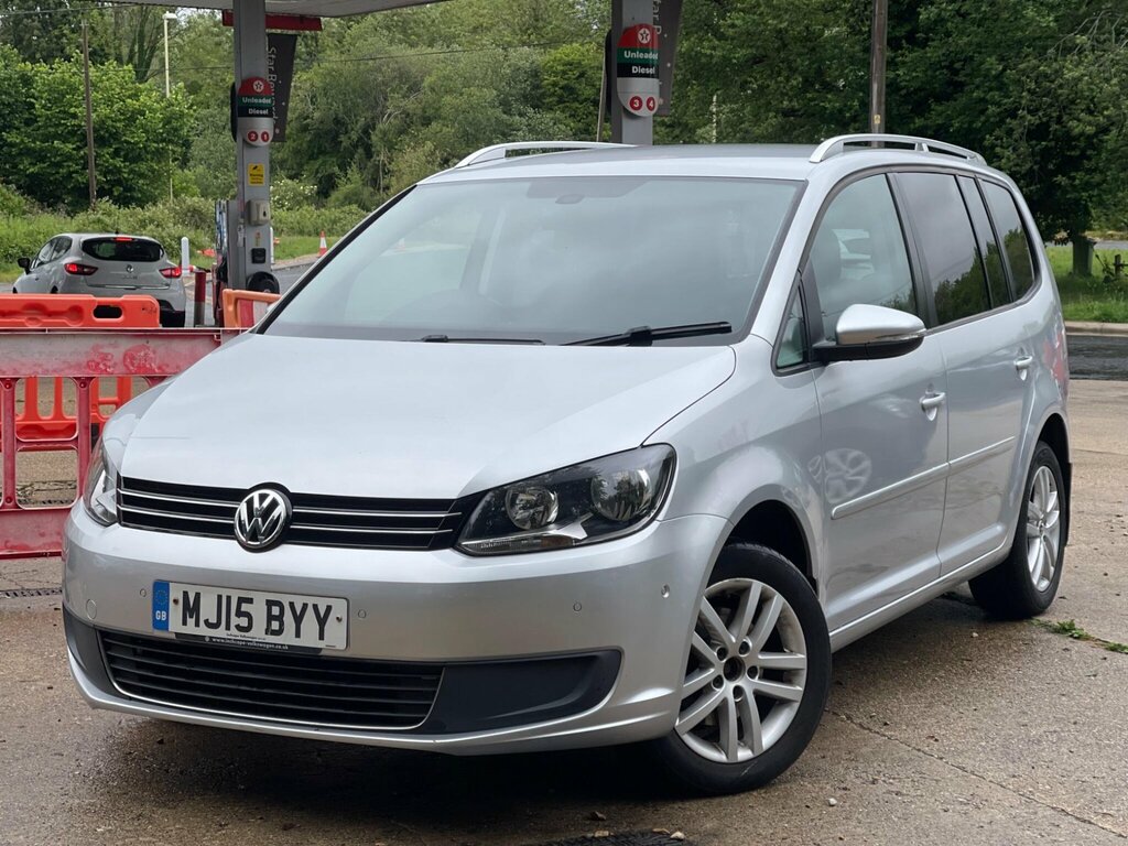 Volkswagen Touran 1.6 Tdi Se Euro 5 Silver #3