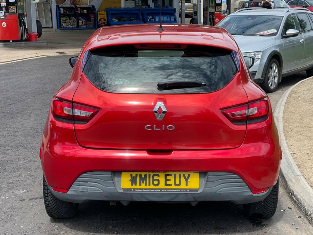 Renault Clio 1.2 16V Play Euro 6 Red #4