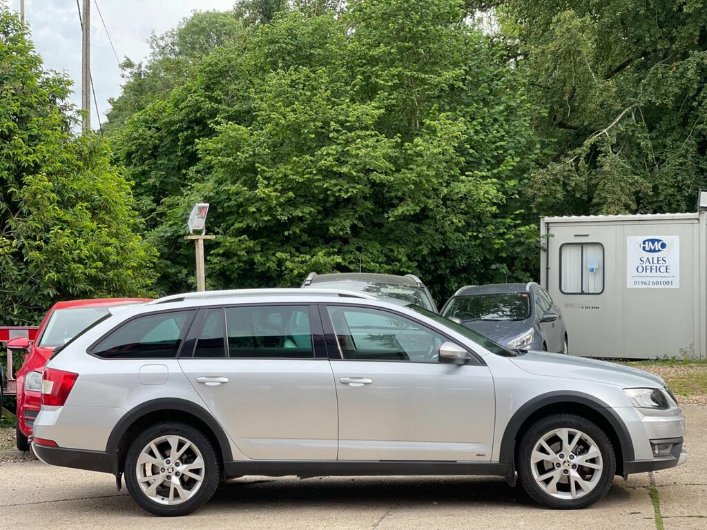 Skoda Octavia 2.0 Tdi Scout 4Wd Euro 6 Ss MH16FSN Silver #6