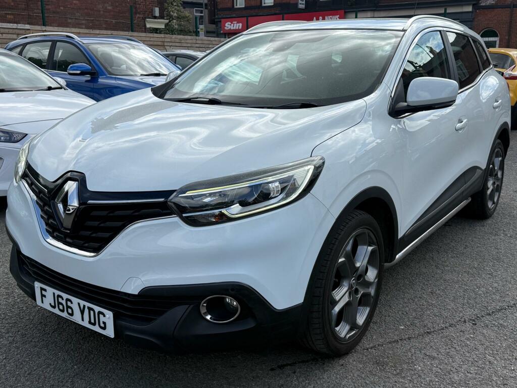 Renault Kadjar 1.2 Tce Dynamique S Nav Edc Euro 6 Ss FJ66YDG White #2