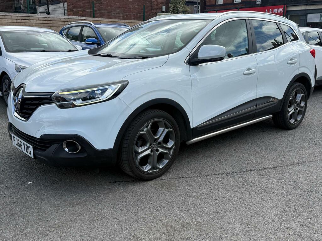 Renault Kadjar 1.2 Tce Dynamique S Nav Edc Euro 6 Ss FJ66YDG White #6
