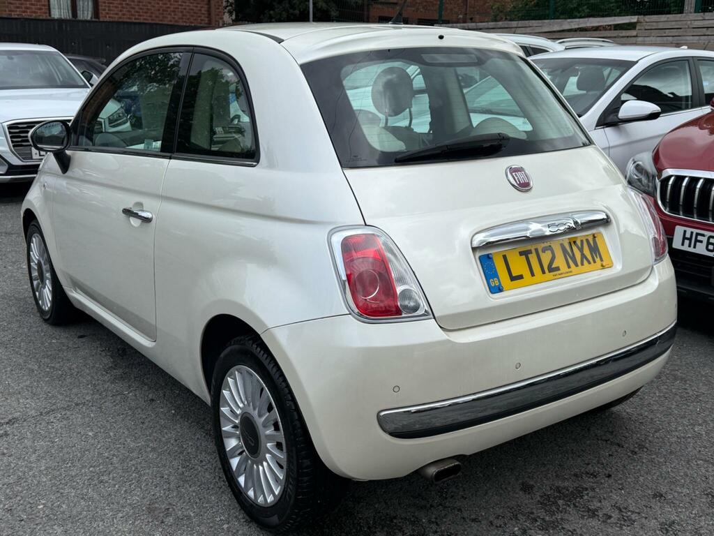 Fiat 500 0.9 Twinair Lounge Dualogic Euro 5 Ss White #4