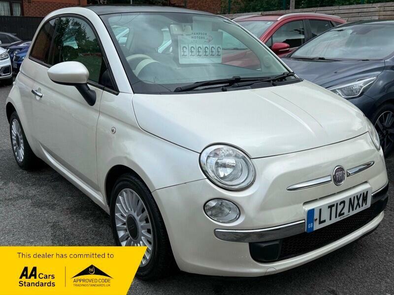 Fiat 500 0.9 Twinair Lounge Dualogic Euro 5 Ss White