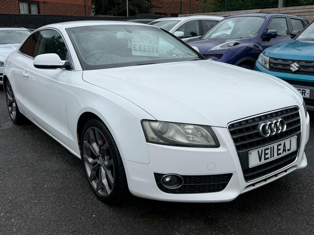 Audi A5 2.0 Tdi Euro 5 Ss White