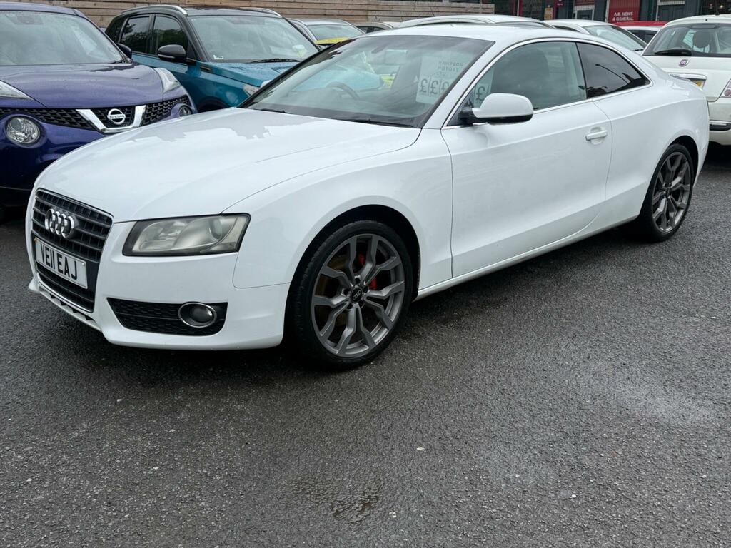 Audi A5 2.0 Tdi Euro 5 Ss White #6