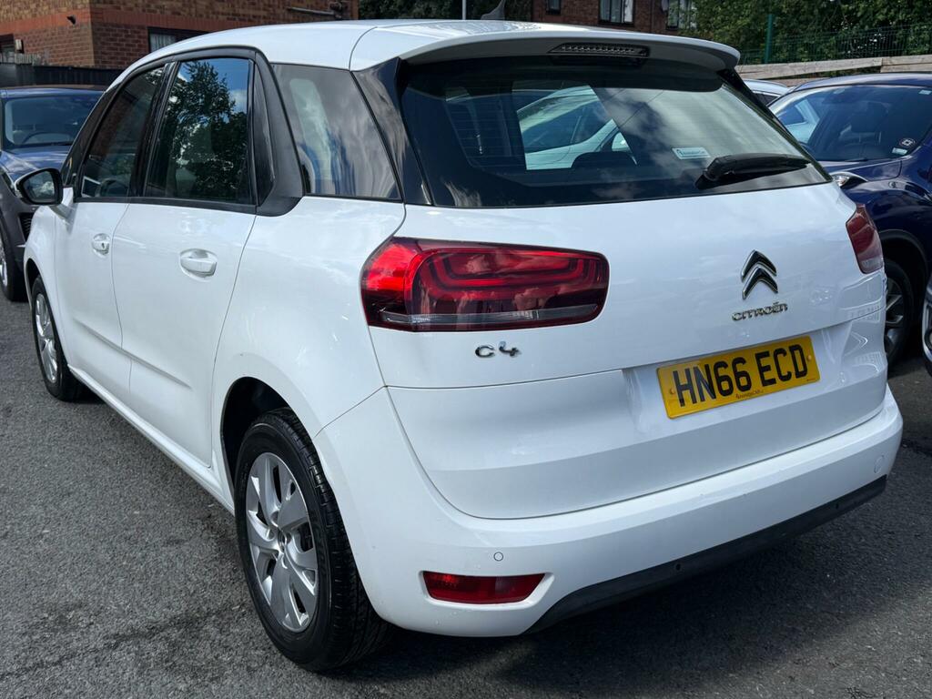 Citroen C4 Picasso 1.6 Bluehdi Touch Edition Eat6 Euro 6 Ss White #4