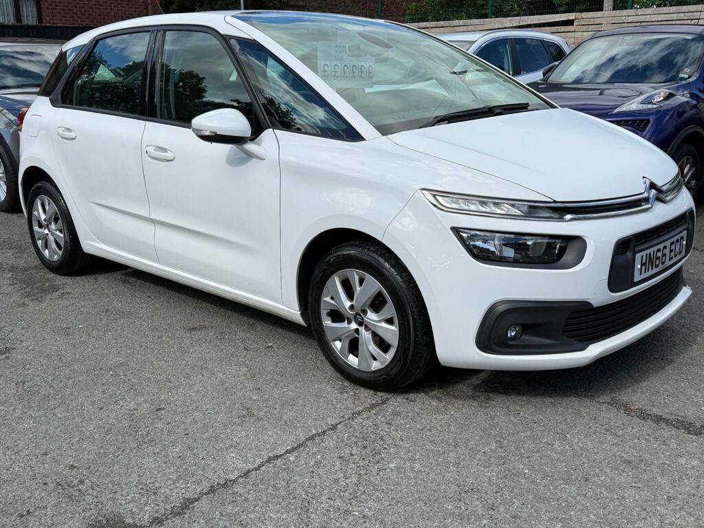 Citroen C4 Picasso 1.6 Bluehdi Touch Edition Eat6 Euro 6 Ss White #5