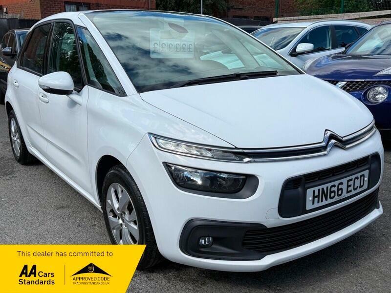 Citroen C4 Picasso 1.6 Bluehdi Touch Edition Eat6 Euro 6 Ss White