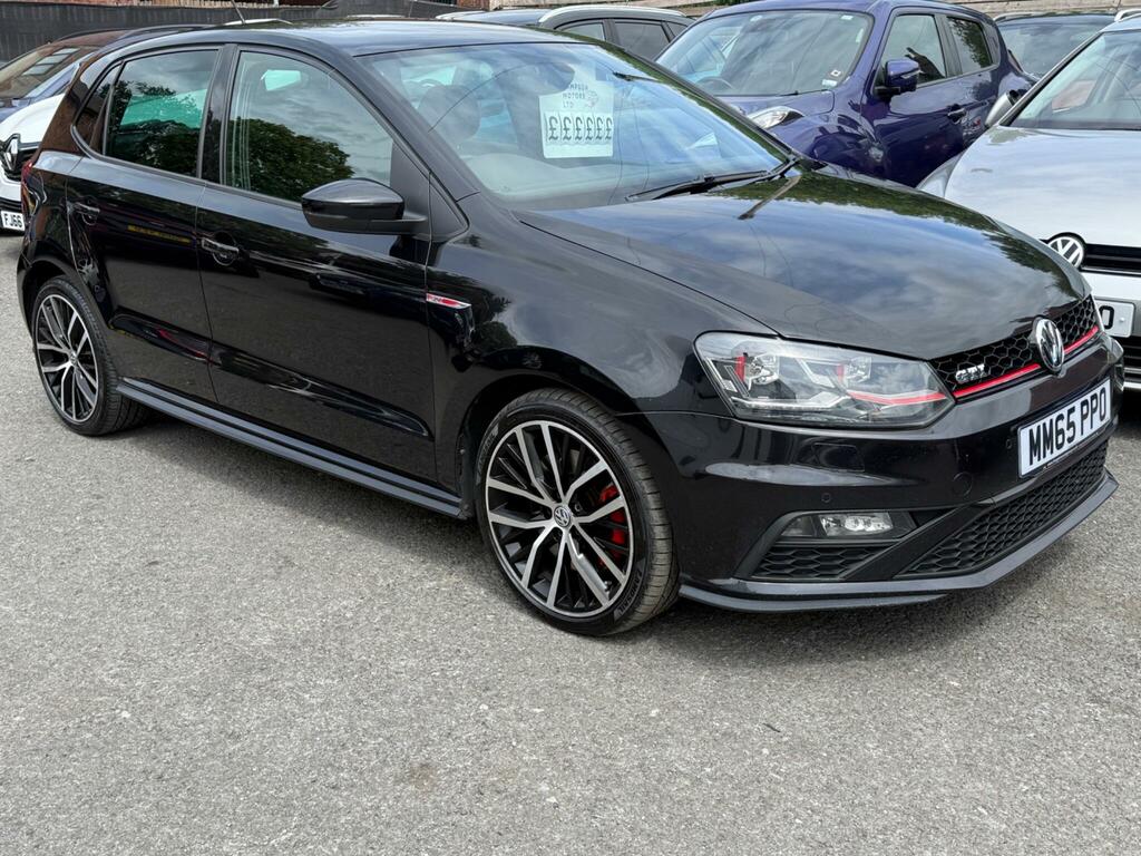 Volkswagen Polo Gti Black #4