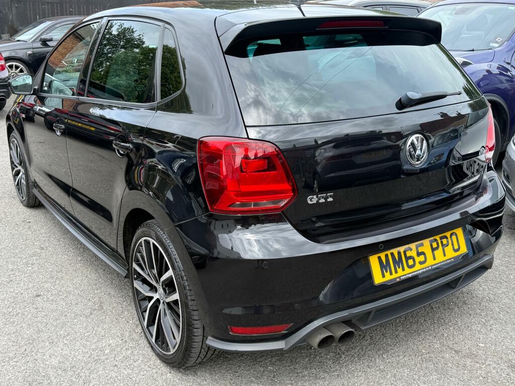 Volkswagen Polo Gti Black #3
