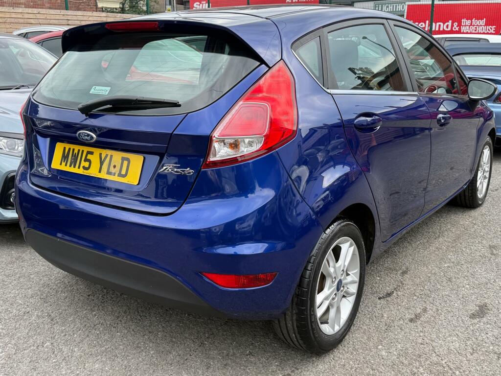 Ford Fiesta 1.25 Zetec Euro 6 Blue #3