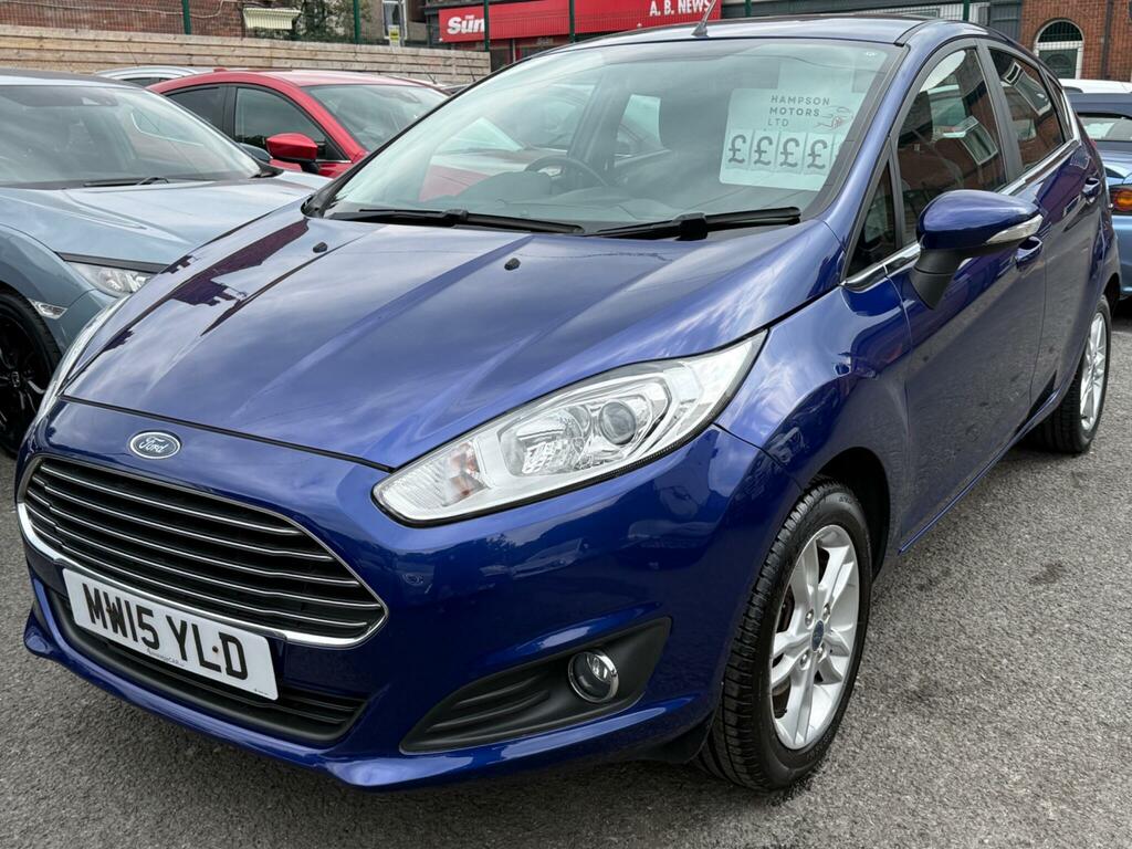 Ford Fiesta 1.25 Zetec Euro 6 Blue #2