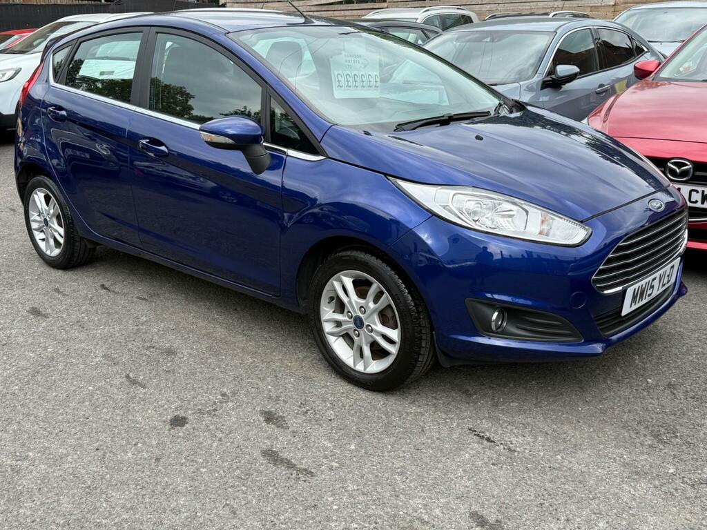 Ford Fiesta 1.25 Zetec Euro 6 Blue #5
