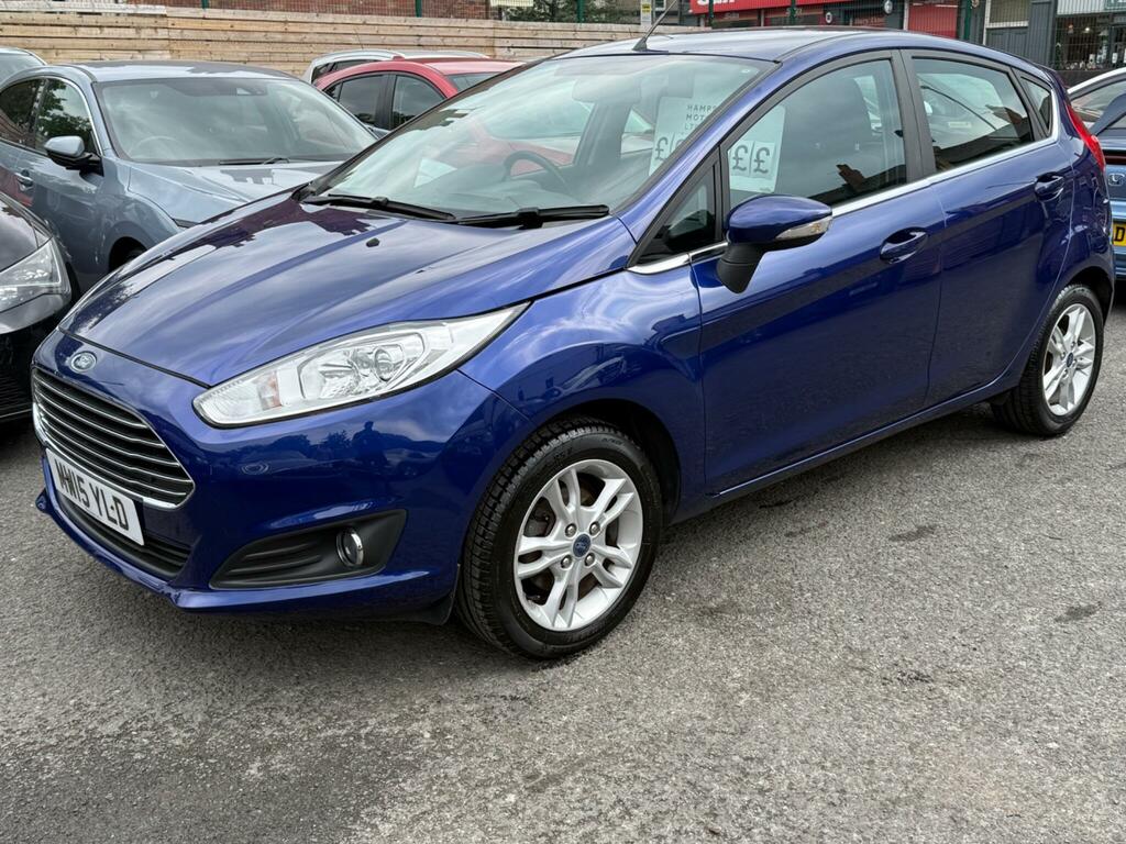 Ford Fiesta 1.25 Zetec Euro 6 Blue #6