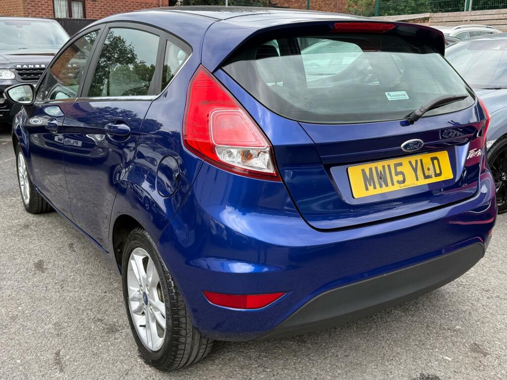 Ford Fiesta 1.25 Zetec Euro 6 Blue #4