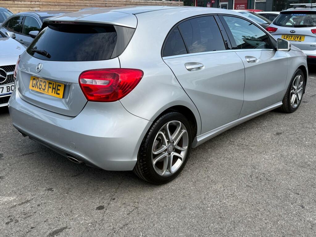 Mercedes-Benz A Class Hatchback 1.6 A180 Blueefficiency Se 7G-dct Euro 6 Silver #6
