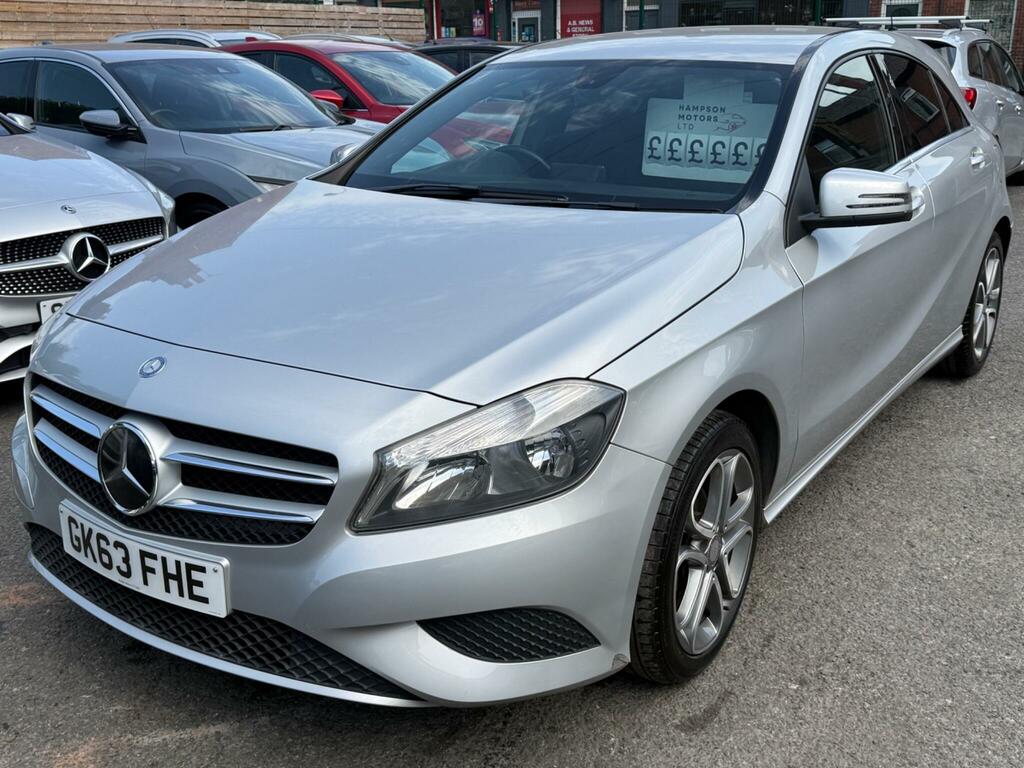 Mercedes-Benz A Class Hatchback 1.6 A180 Blueefficiency Se 7G-dct Euro 6 Silver #2