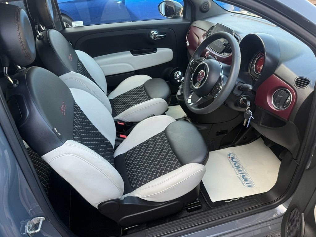 Fiat 500 Lounge Grey #13