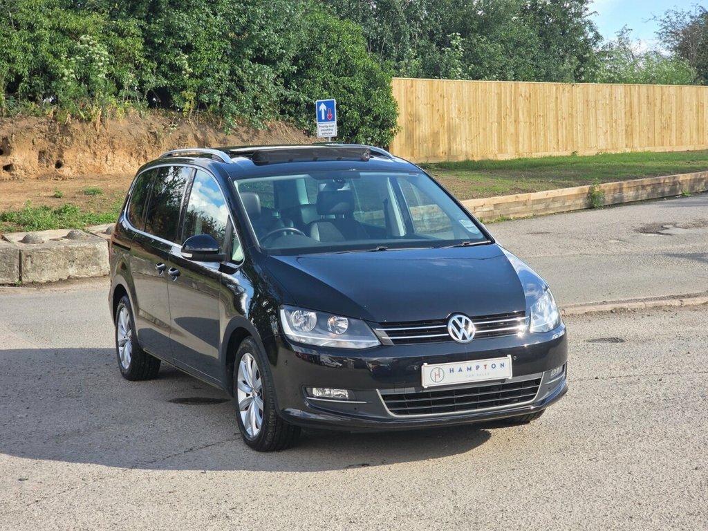 Volkswagen Sharan Mpv Black #2