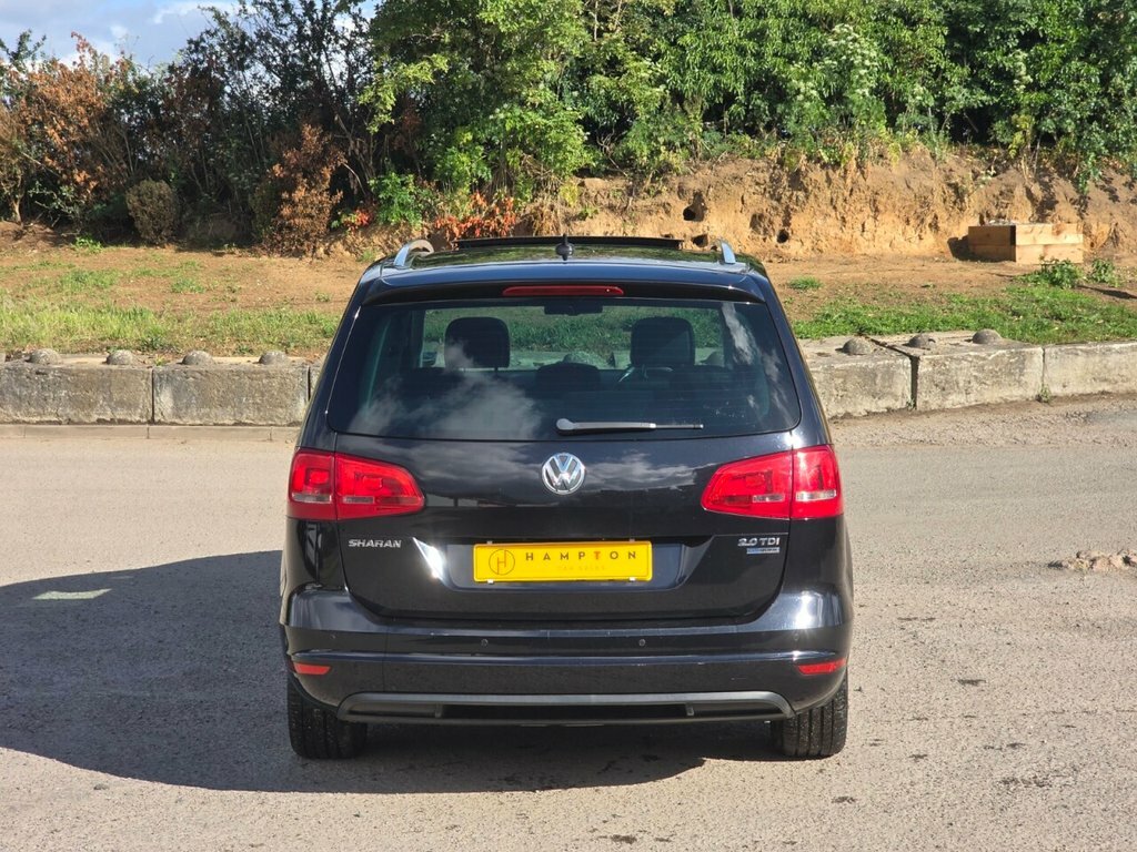 Volkswagen Sharan Mpv Black #6
