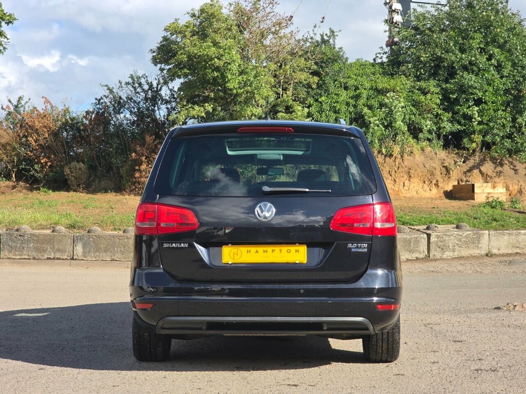 Volkswagen Sharan Mpv Black #5