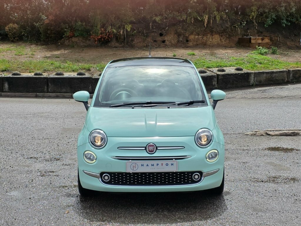 Fiat 500 Hatchback CA67VEM Green #4