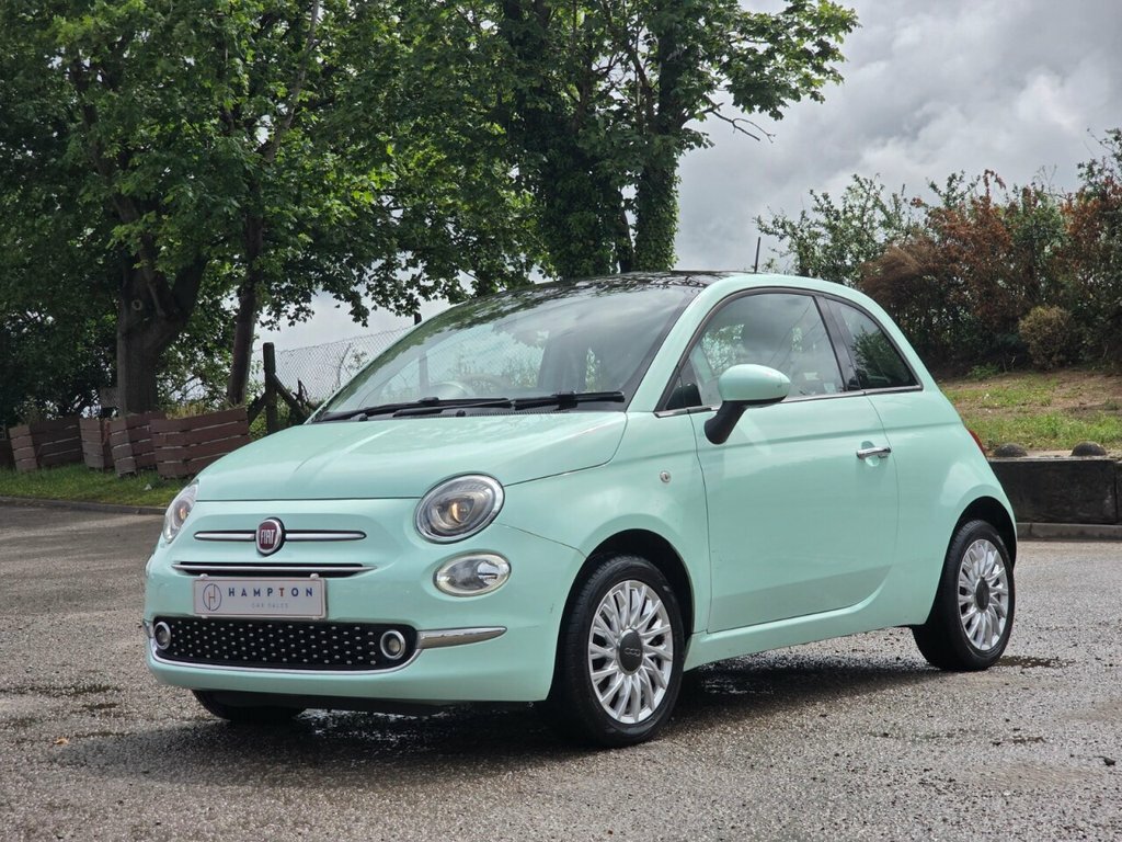 Fiat 500 Hatchback CA67VEM Green #5