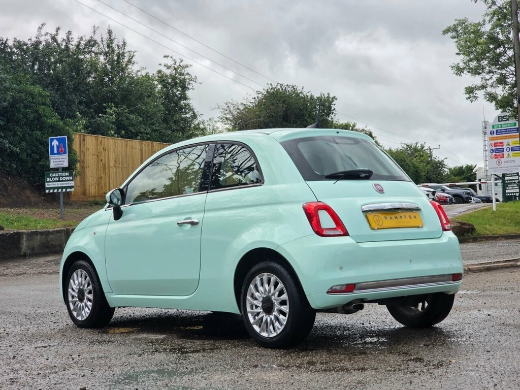 Fiat 500 Hatchback CA67VEM Green #6
