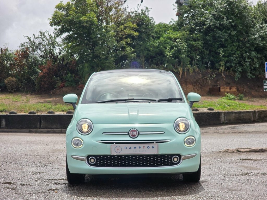 Fiat 500 Hatchback CA67VEM Green #3