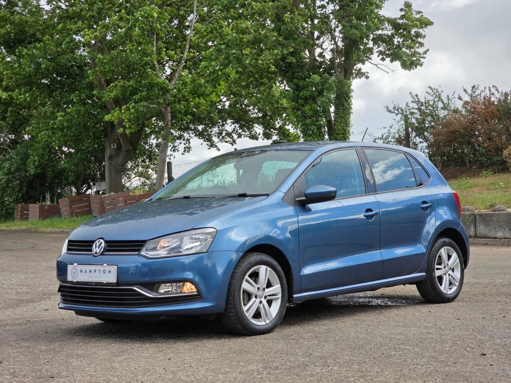Volkswagen Polo Hatchback NU66ERJ Blue #5