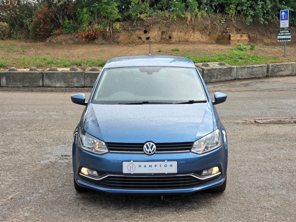 Volkswagen Polo Hatchback NU66ERJ Blue #4