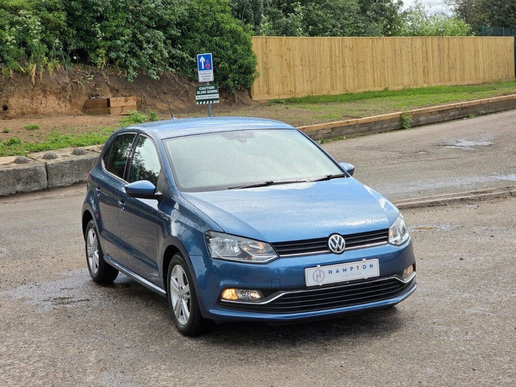 Volkswagen Polo Hatchback NU66ERJ Blue #2
