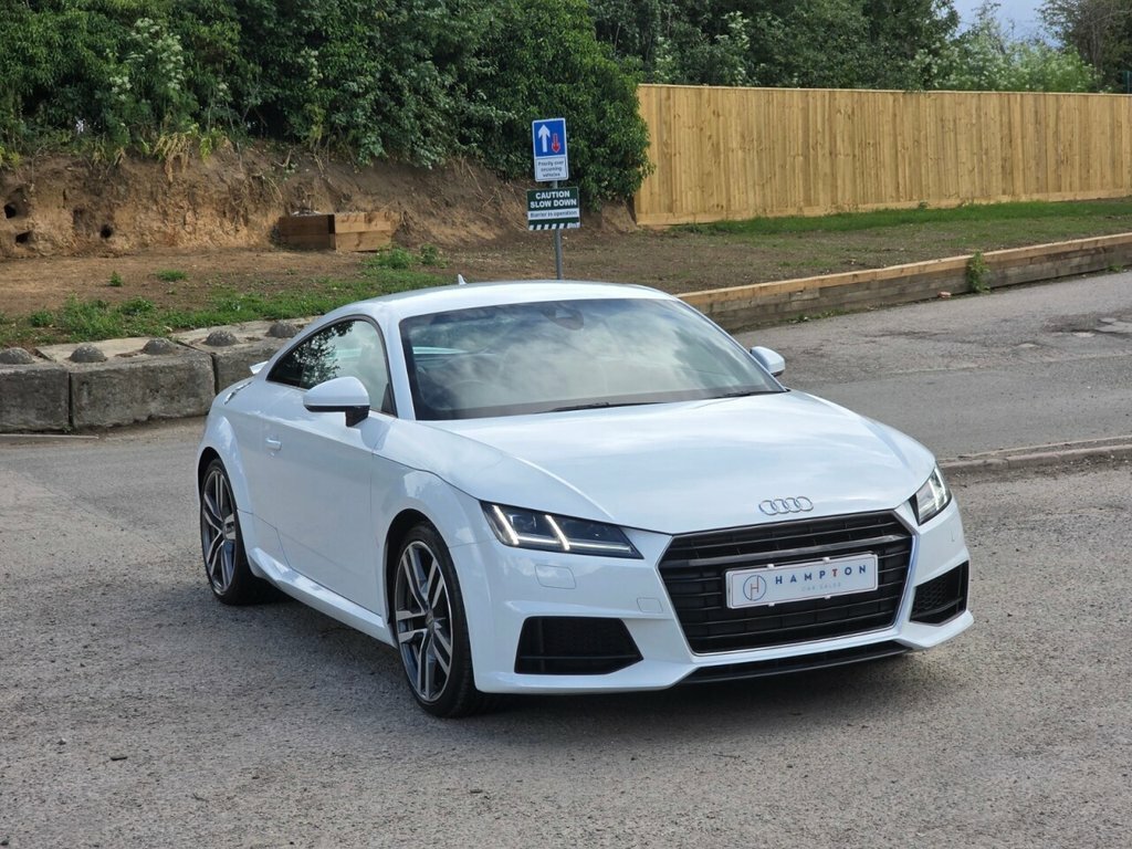 Audi TT Coupe GJ66DLU White #2