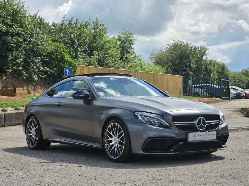Mercedes-Benz C Class Coupe Blue
