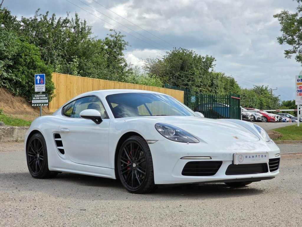 Porsche 718 Cayman Blue Blue #1