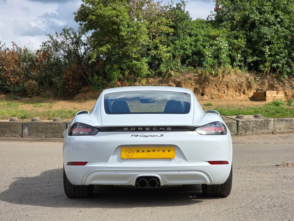 Porsche 718 Cayman Blue Blue #8