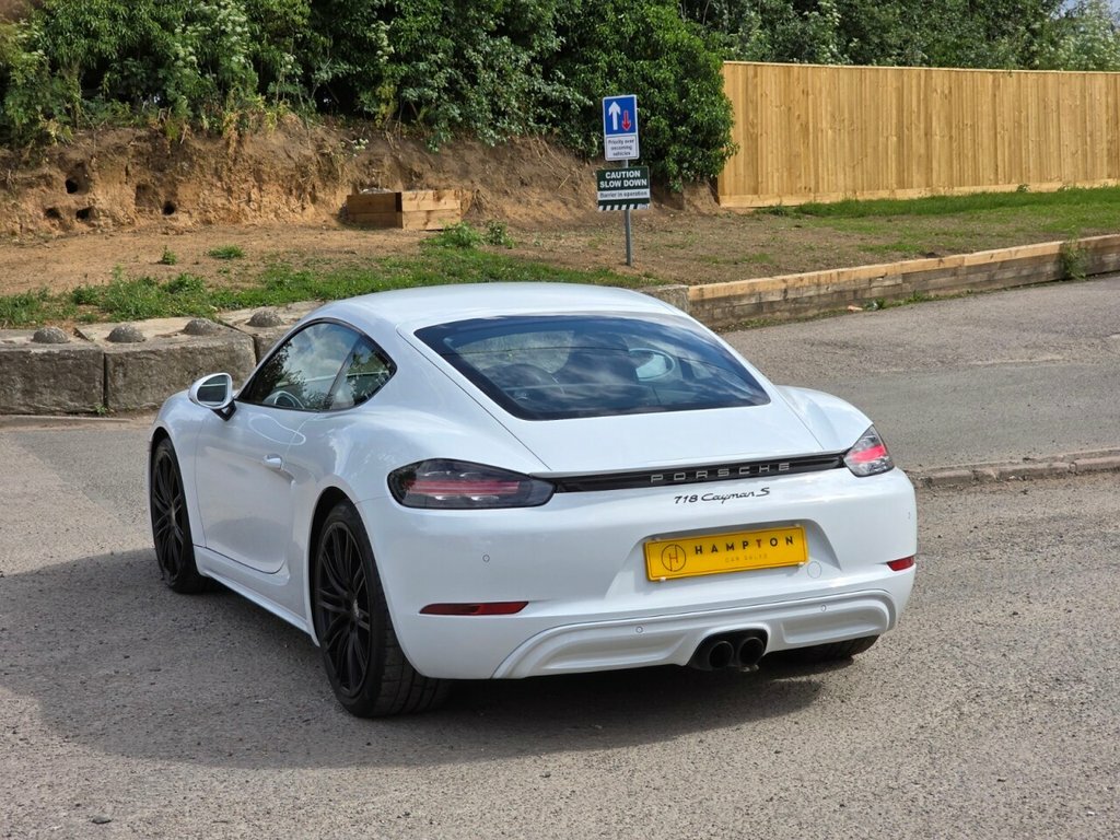 Porsche 718 Cayman Blue Blue #7