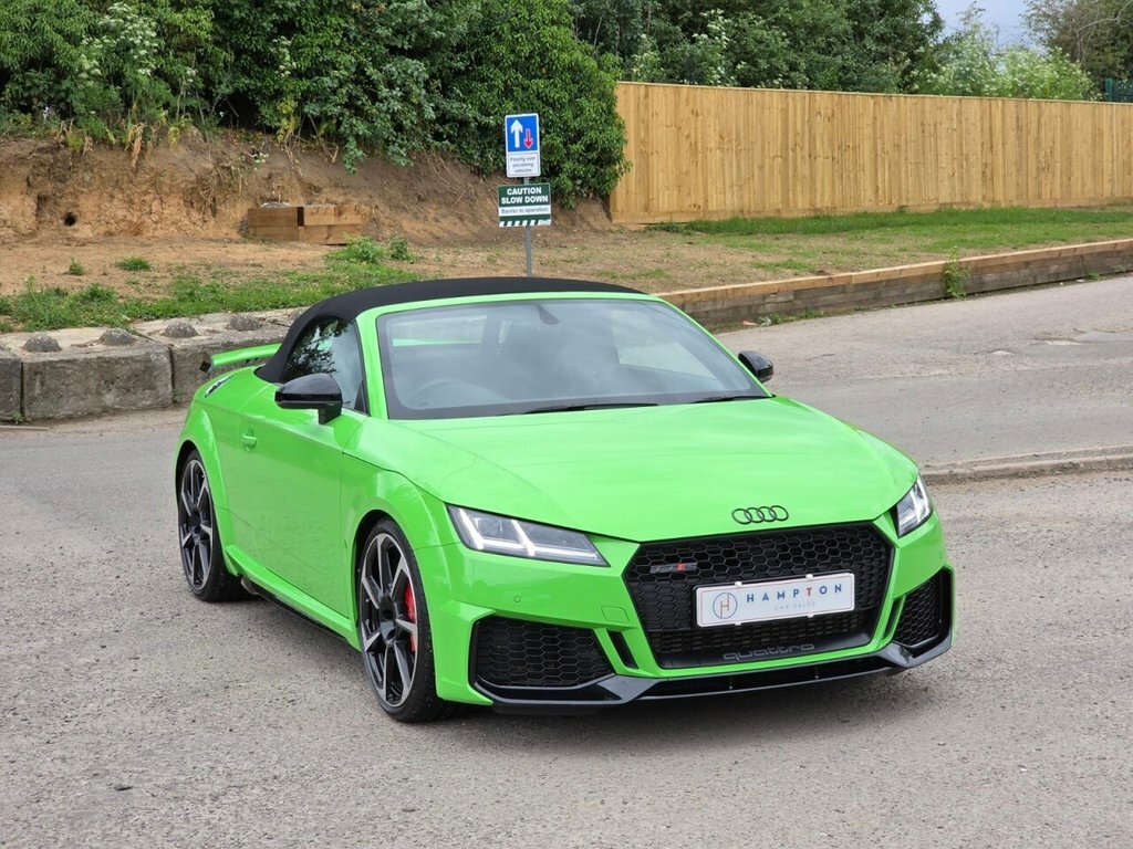 Audi TT RS Convertible Green #4