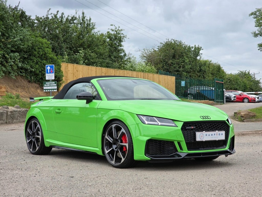 Audi TT RS Convertible Green #3