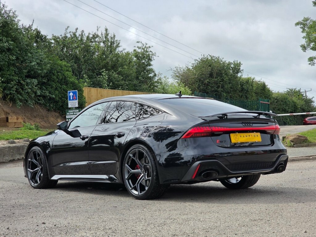 Audi RS7 4L Performance Carbon Black Orange #6