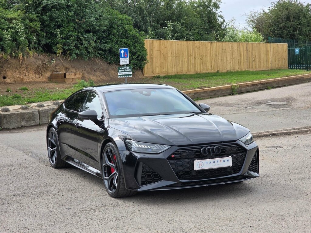 Audi RS7 4L Performance Carbon Black Orange #2