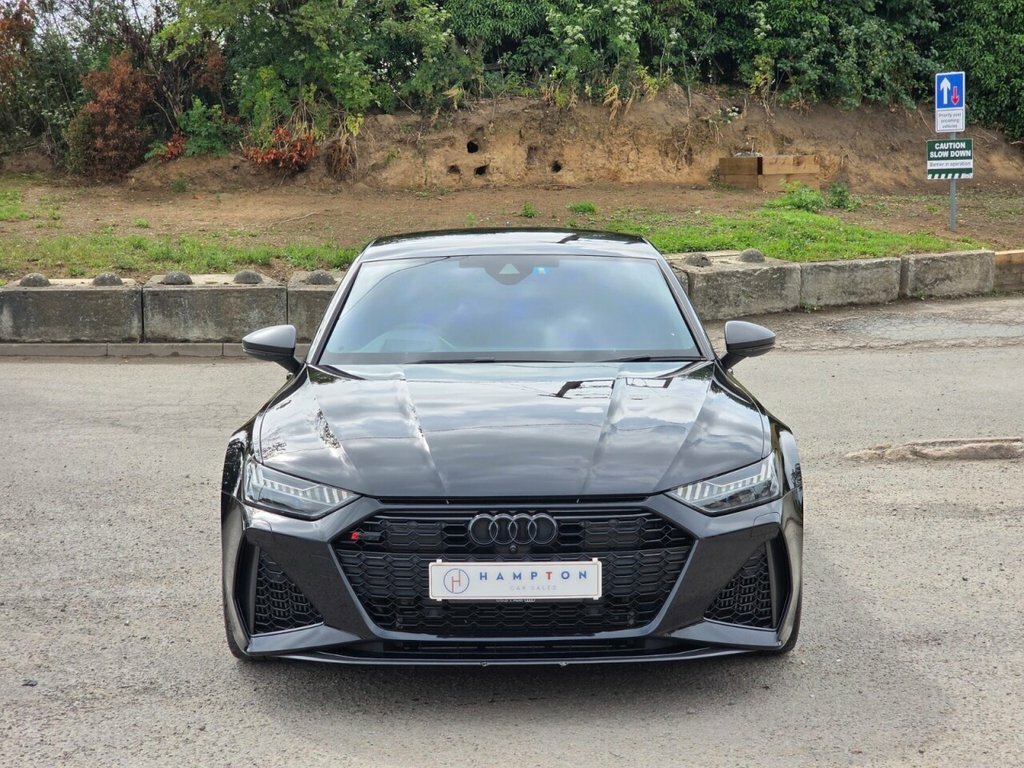 Audi RS7 4L Performance Carbon Black Orange #4