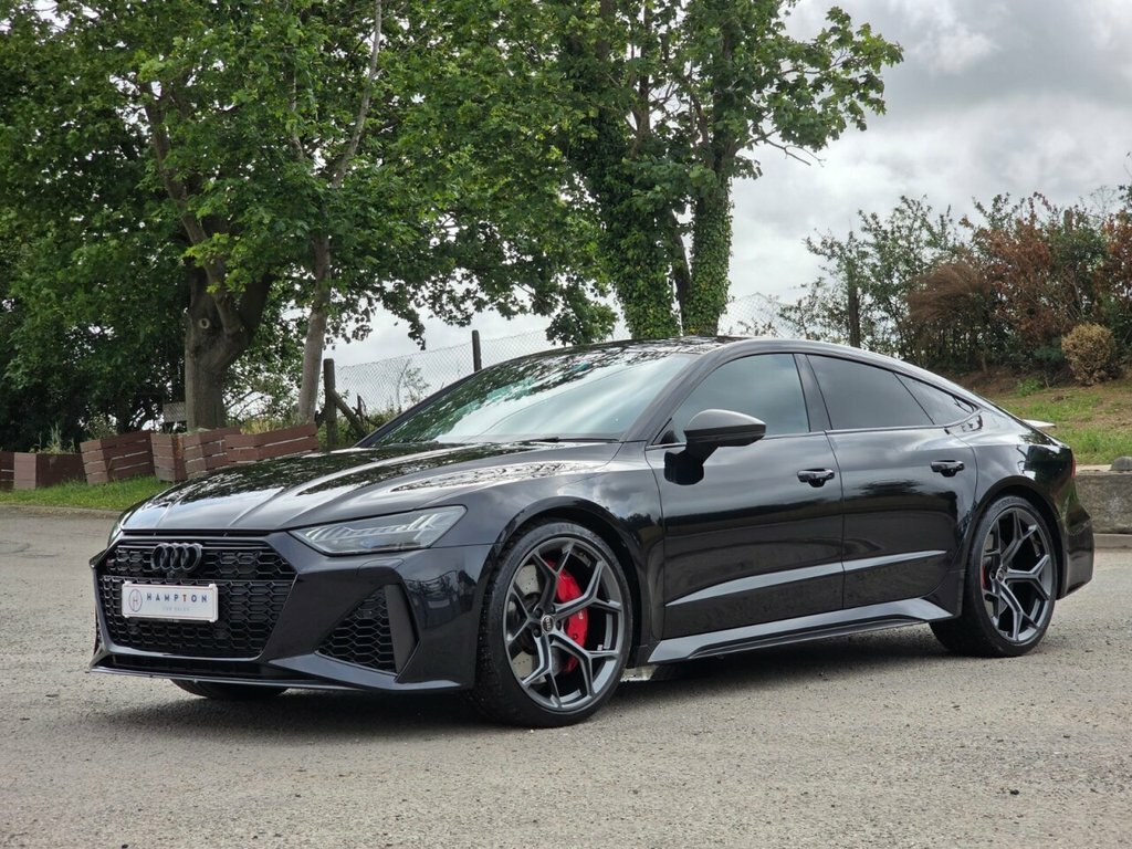Audi RS7 4L Performance Carbon Black Orange #5